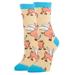 Piggy Corn Socks