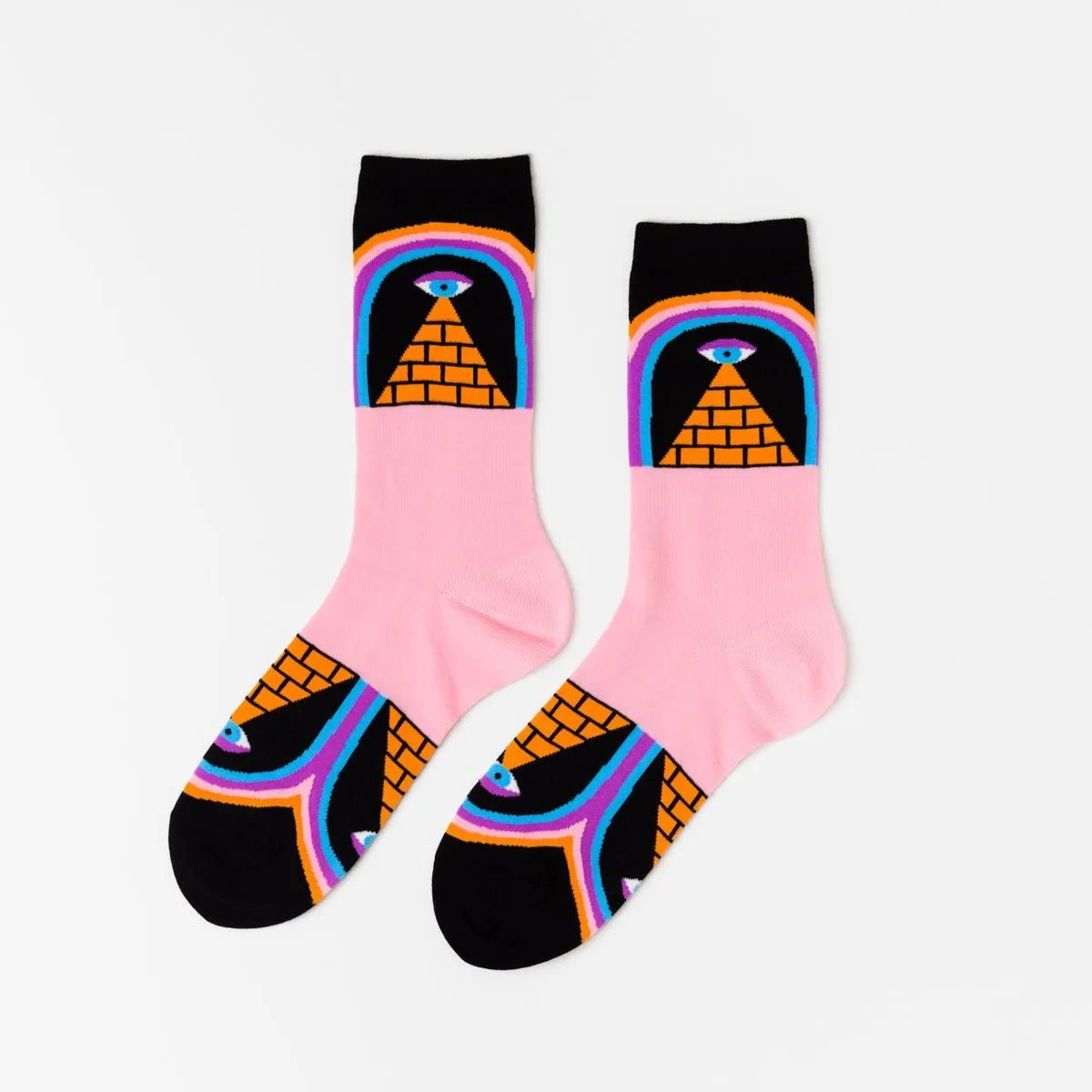 Pyramids Crew Sock - Small