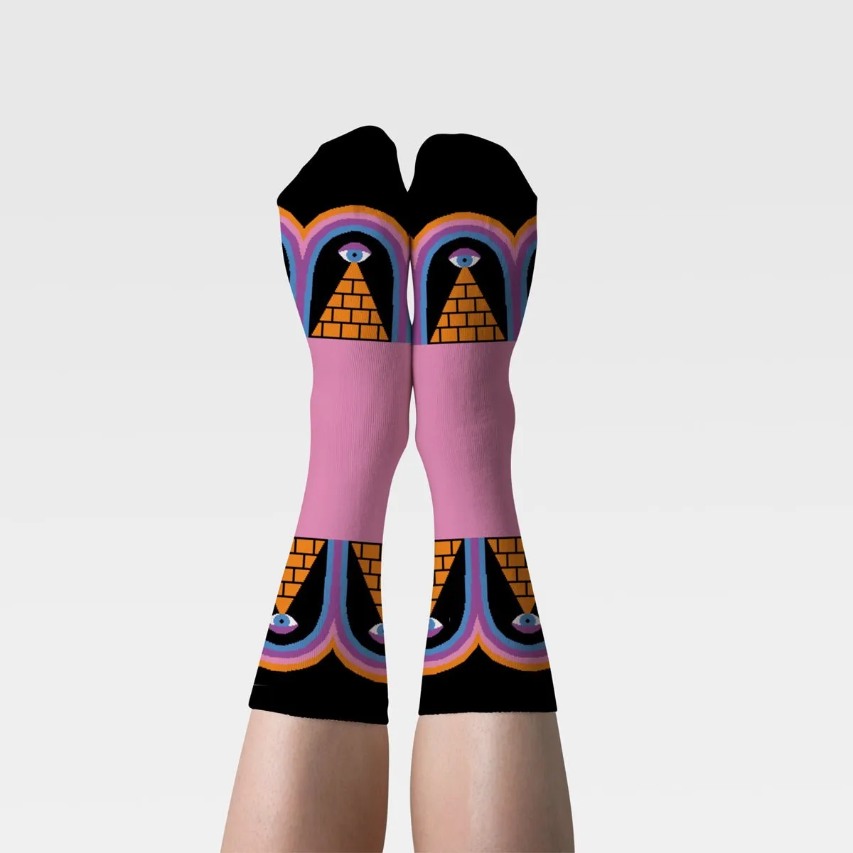 Pyramids Crew Sock - Small