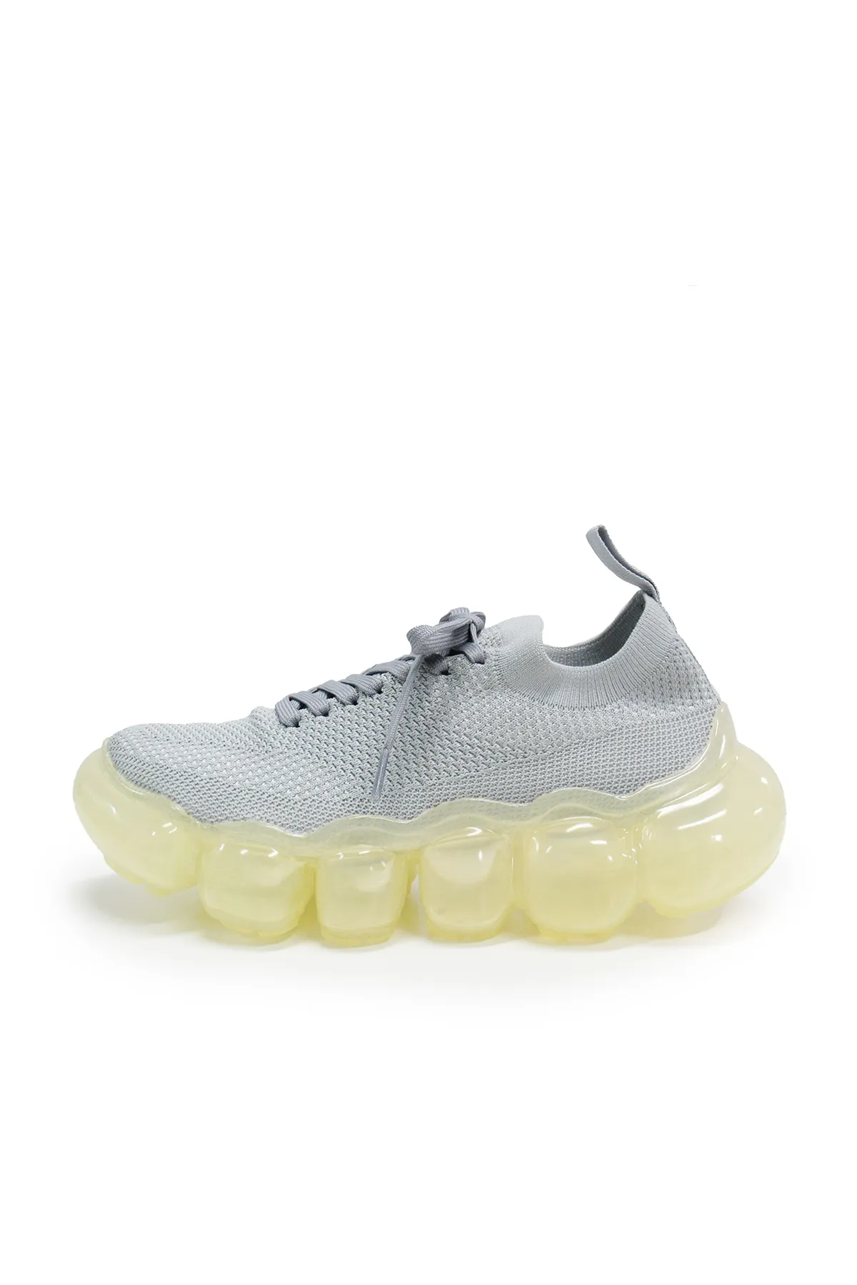 "Jewelry" Basic Shoes / Yellow Gray