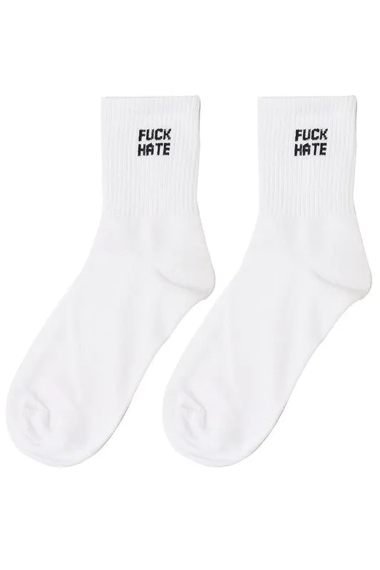 Statement Socks (warning, foul language)