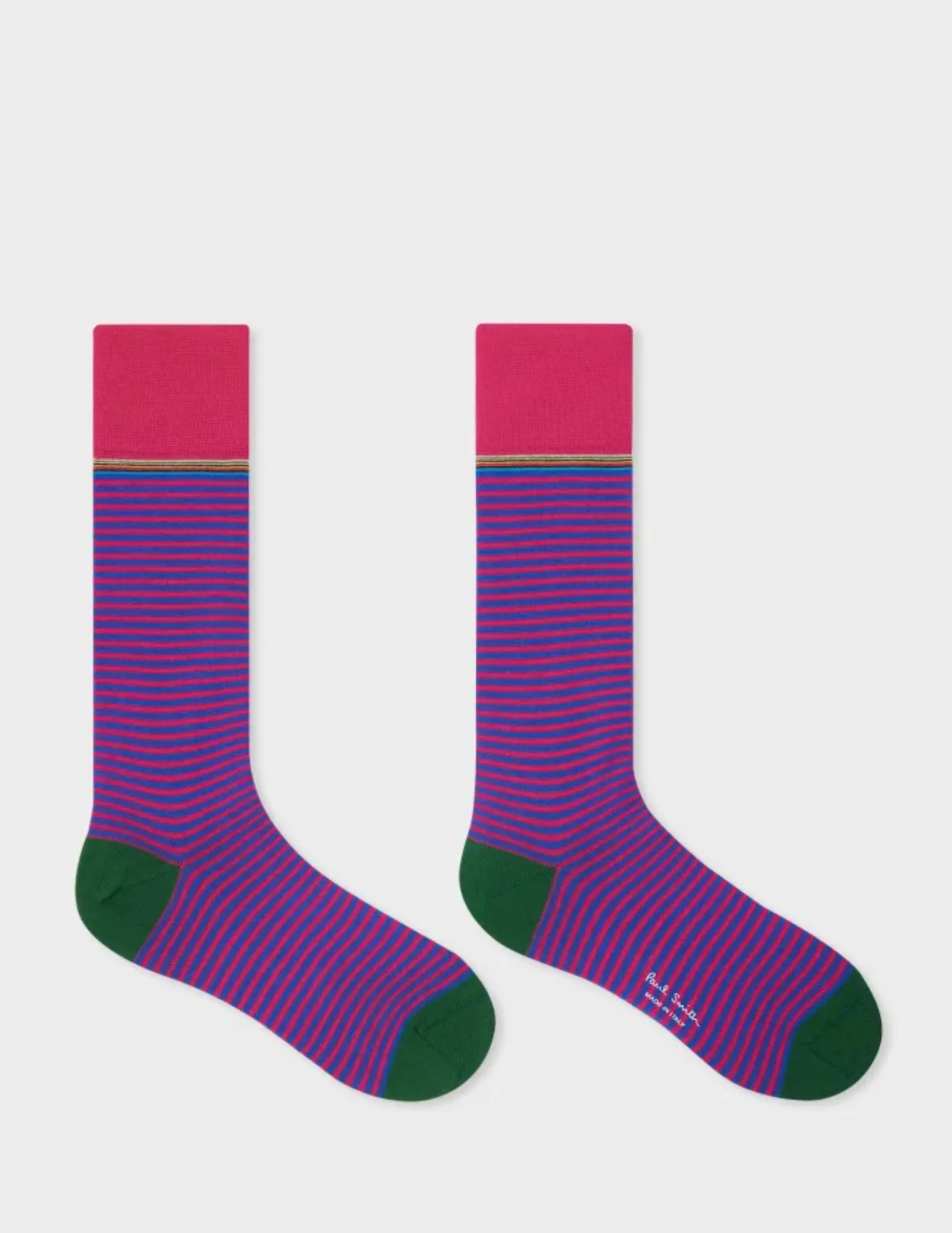 Stripe Sock | Pink & Blue