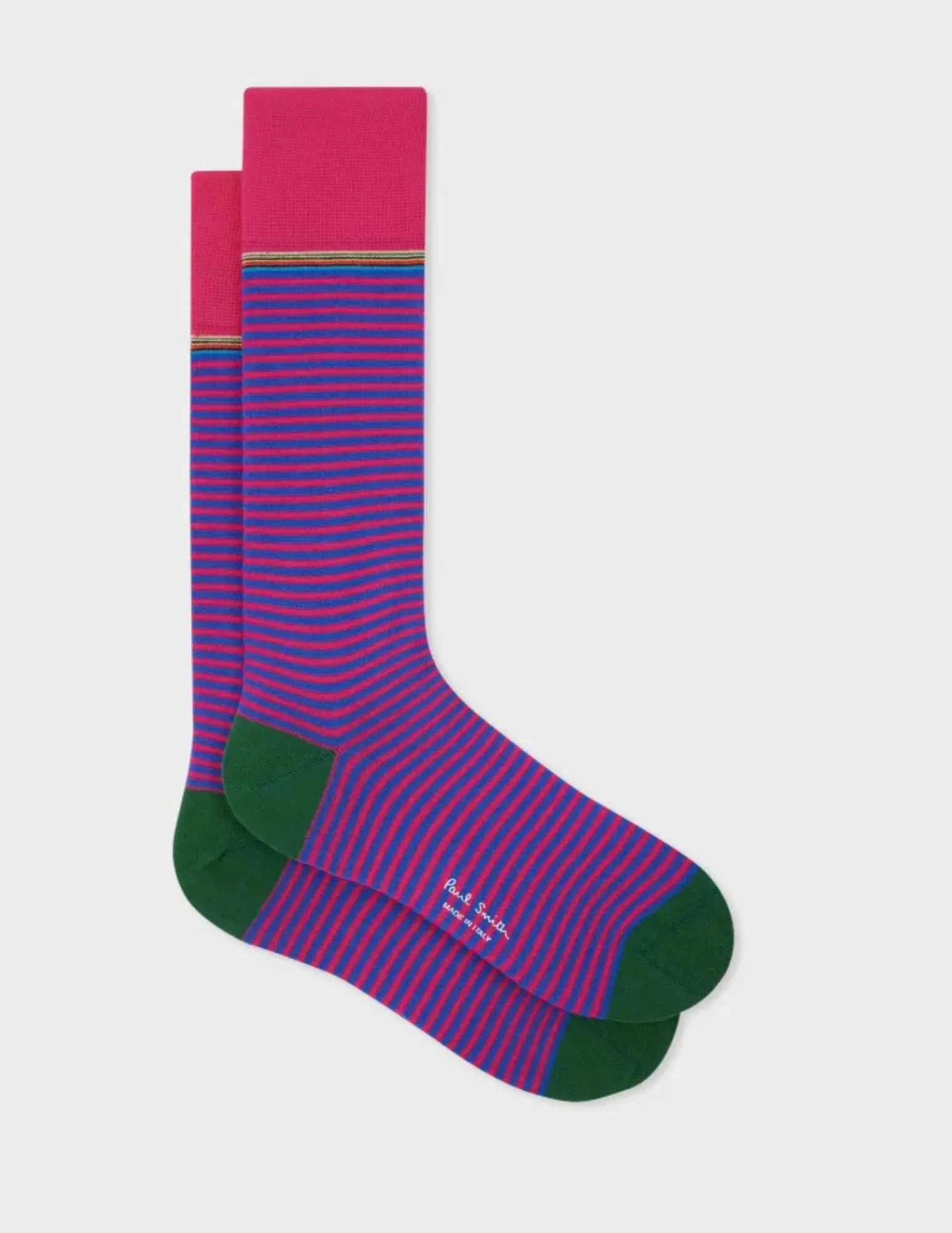 Stripe Sock | Pink & Blue