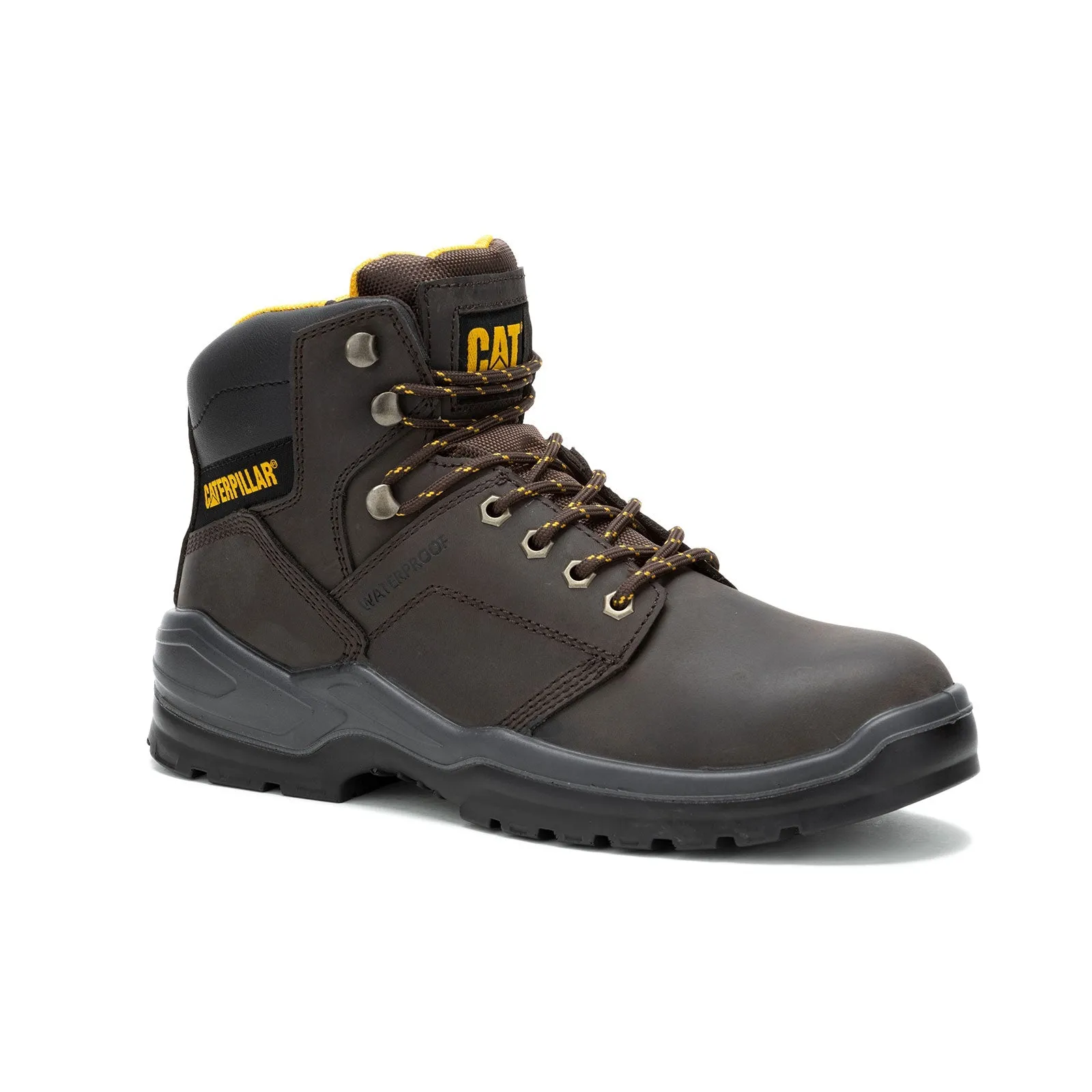 Striver Men's Steel-Toe Work Boots Wp Brown