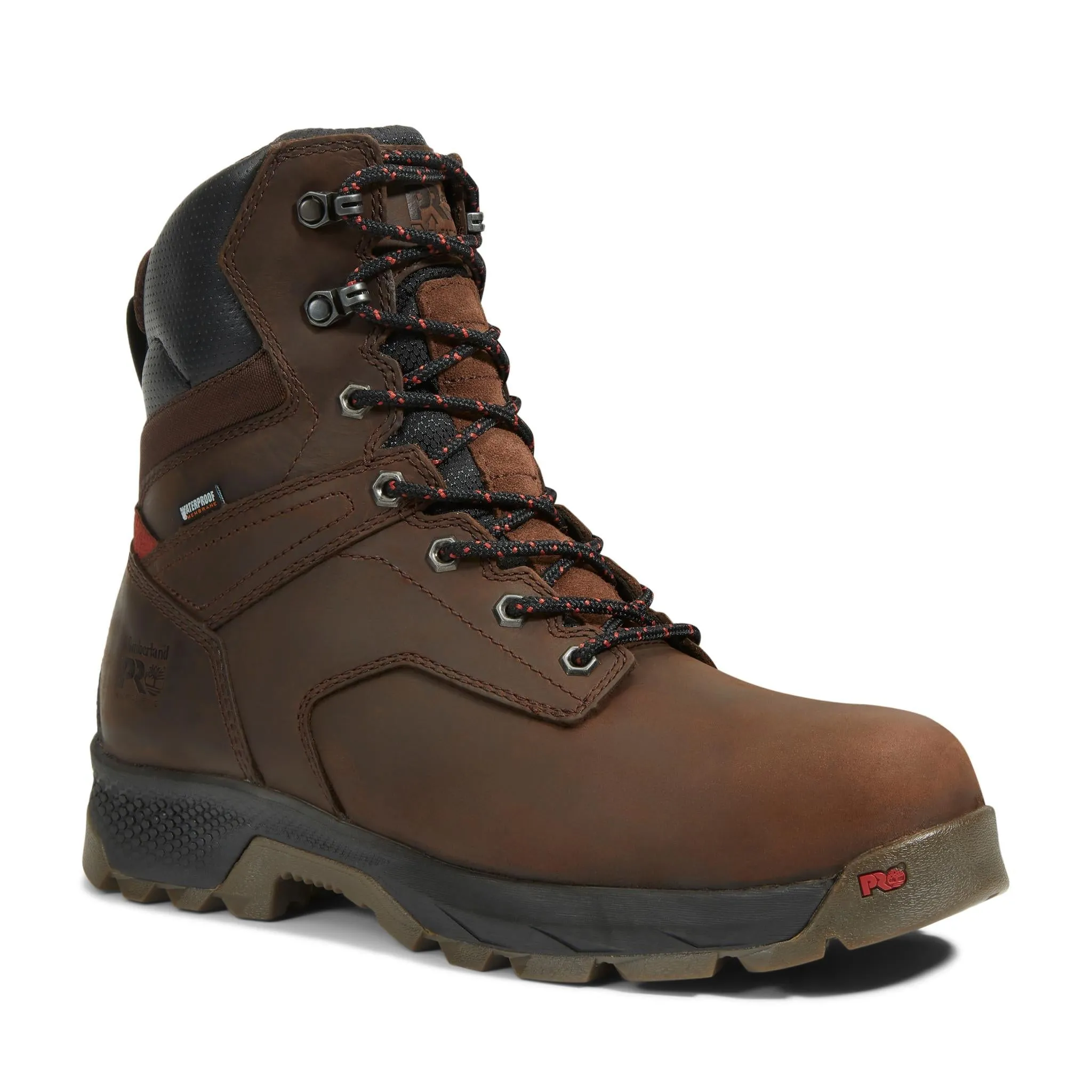 Titan EV 8 Inch Composite-Toe Waterproof Insulated Work Boot Brown