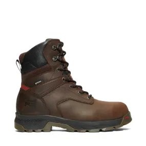 Titan EV 8 Inch Composite-Toe Waterproof Insulated Work Boot Brown