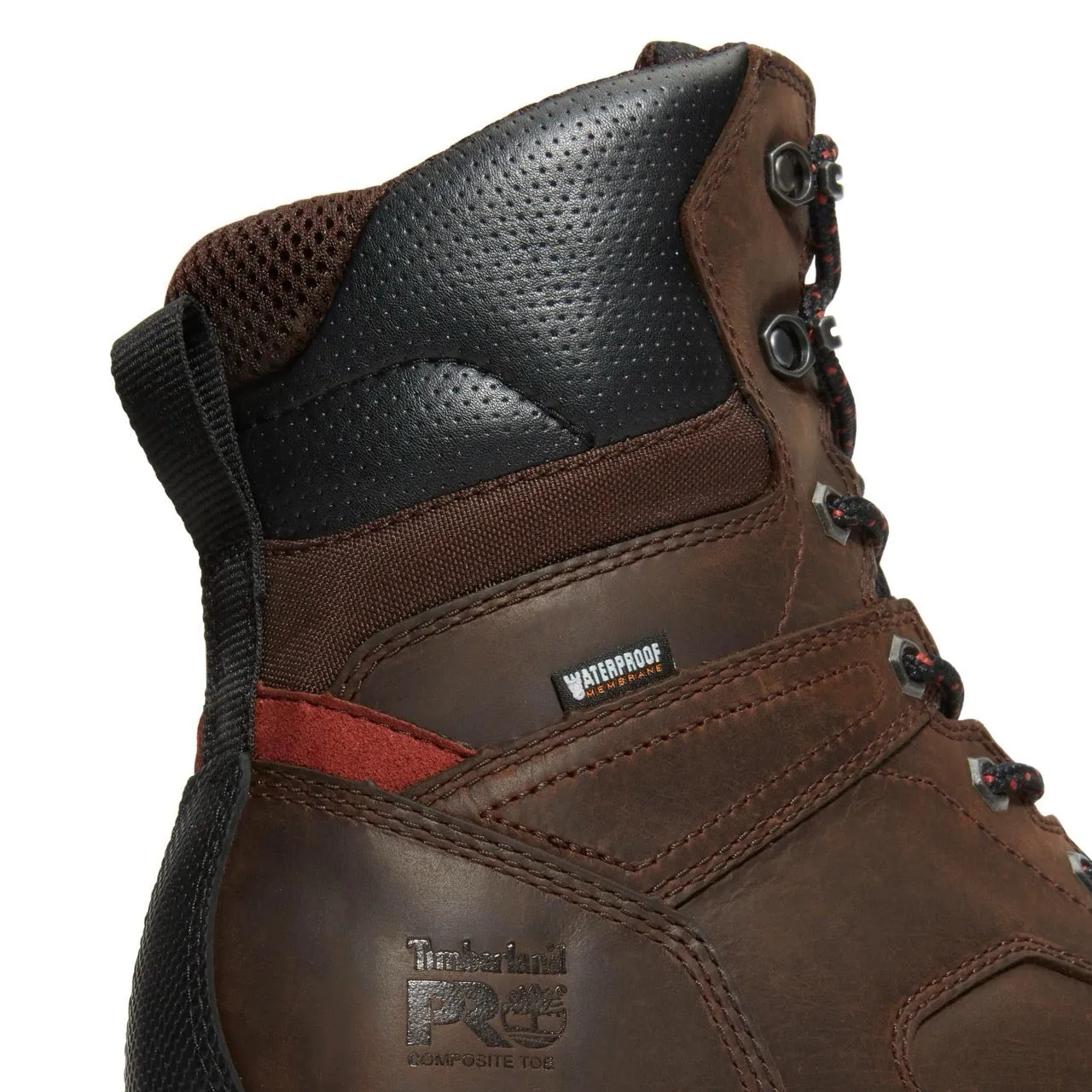 Titan EV 8 Inch Composite-Toe Waterproof Insulated Work Boot Brown