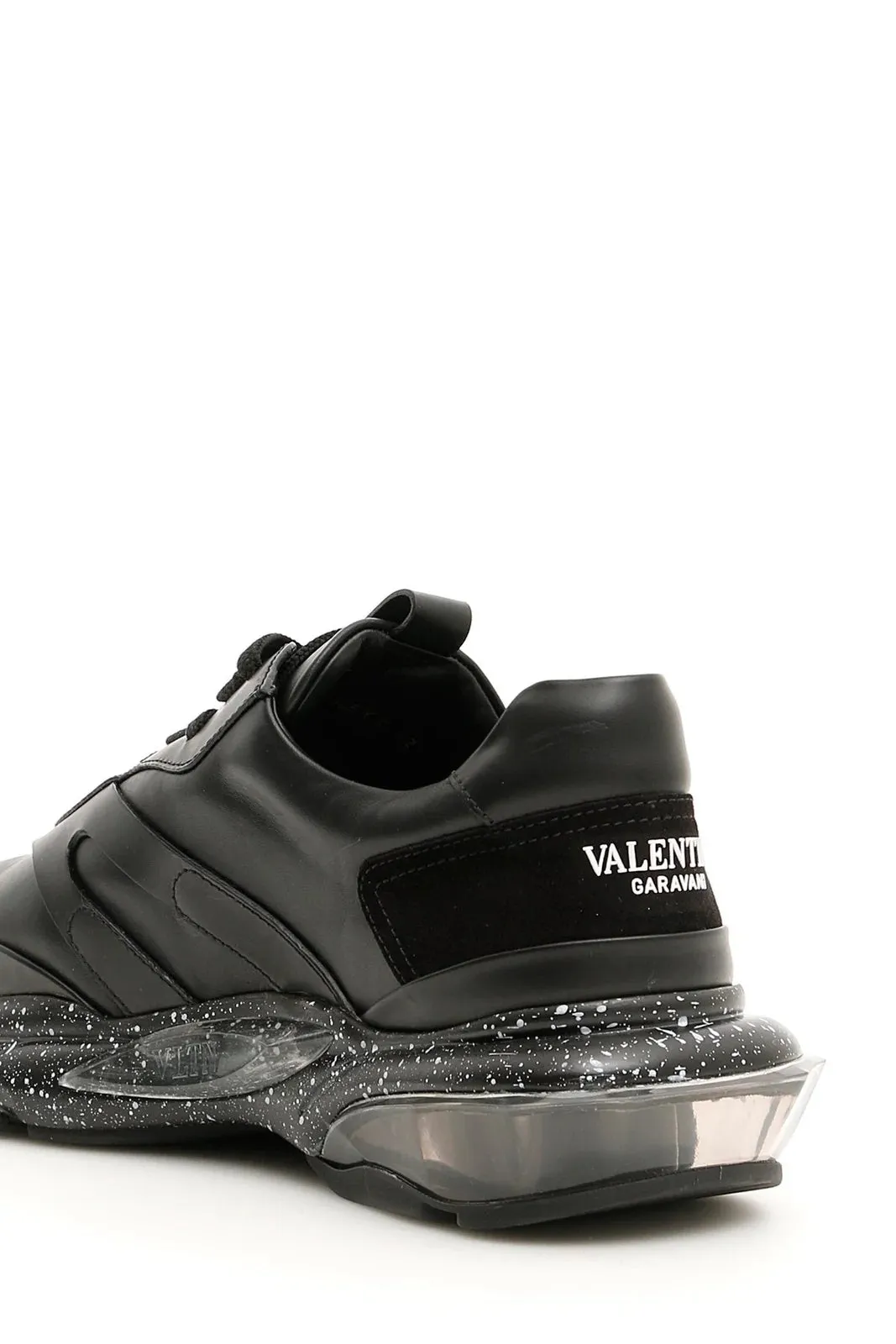 Mens Black Valentino Garavani Bounce Sneakers