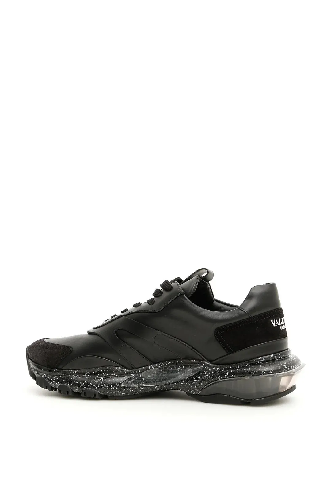 Mens Black Valentino Garavani Bounce Sneakers