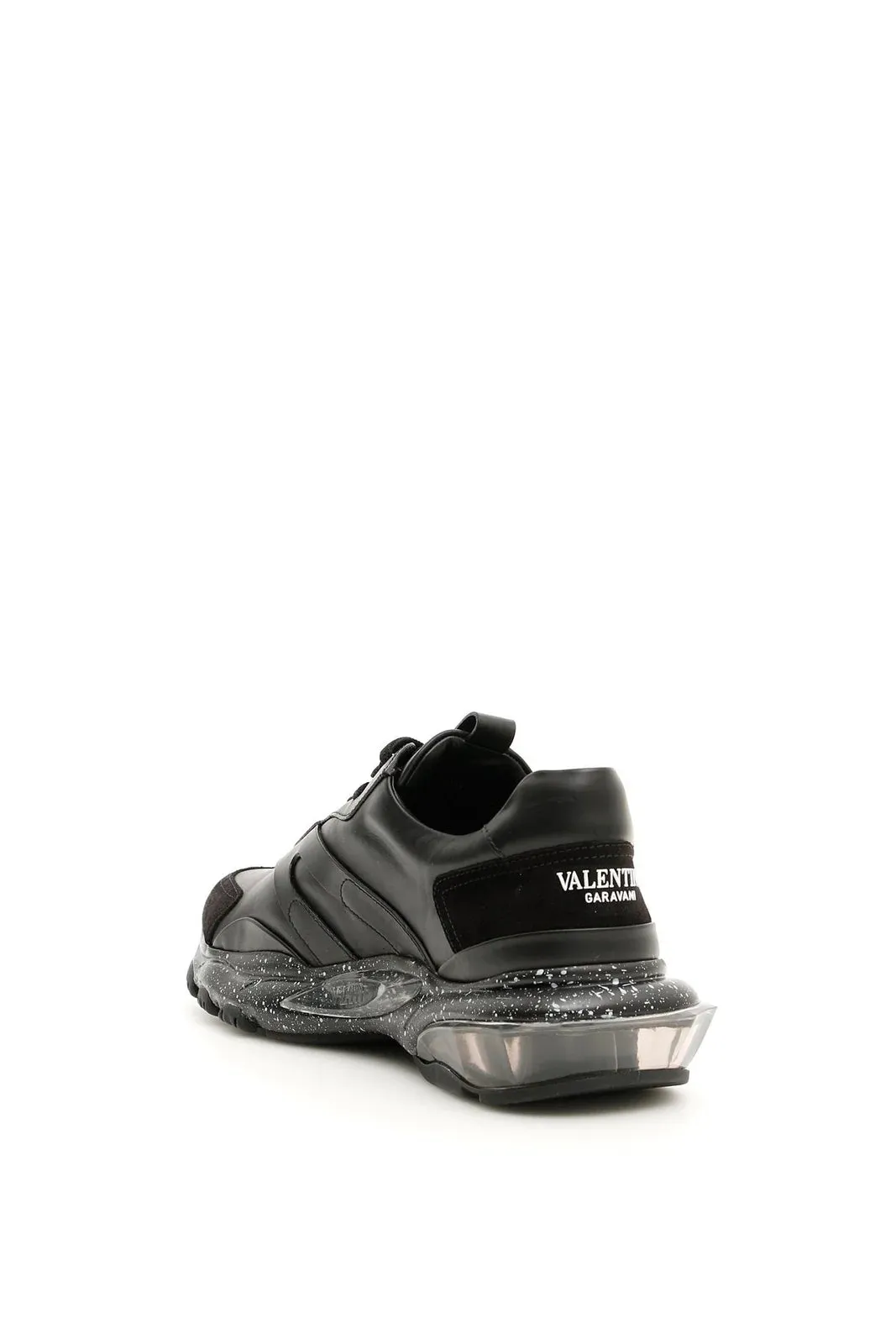 Mens Black Valentino Garavani Bounce Sneakers