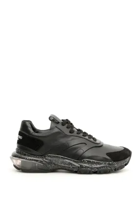 Mens Black Valentino Garavani Bounce Sneakers