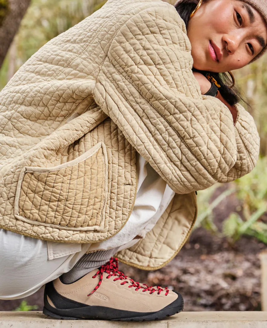 Women's Jasper Suede Sneakers  |  Khaki/Antique Moss