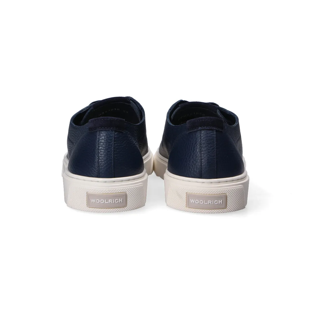 Woolrich sneakers in pelle blu