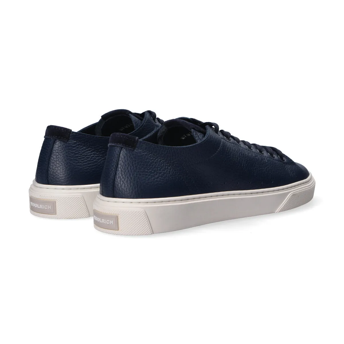 Woolrich sneakers in pelle blu