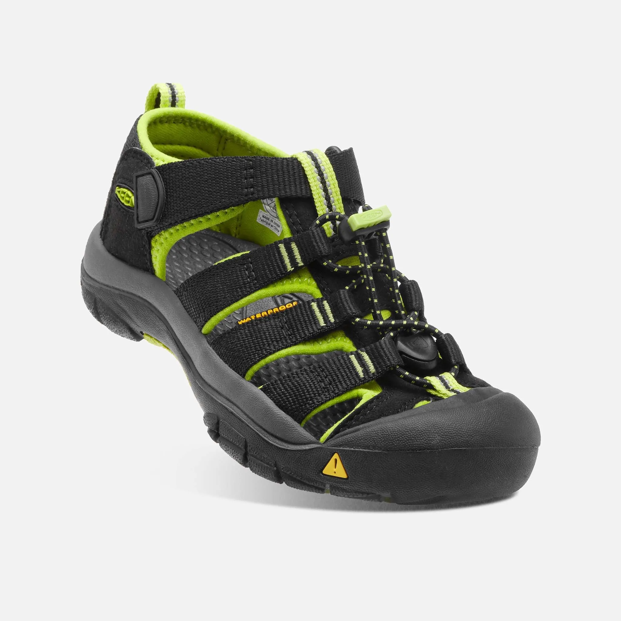 Youth Newport H2 - Black/Lime Green